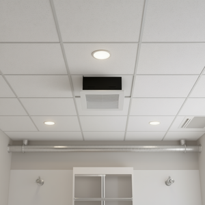 Ventilateur d'extraction pour salle de bain, 80 CFM, conduit de 4 pouces, moteur blanc à faible bruit, pour les buanderies et les rangements - Product Image 2