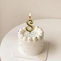 10 Stück Gel-Wachs Paraffin-Wachs Zahlen-Geburtstagstortenkerzen 0-9 für Backen & Dessert-Party-Dekoration