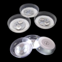 Sous-verre en silicone à détection de gravité avec lumière LED au fond du verre, logo personnalisé, 7 couleurs, fonction de télécommande, adapté aux bars