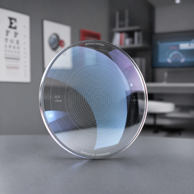 Advanced Youth Myopia Control Lens Dual-Effect Visual Protection Myopia Management Solution for Optical Stores & Chains