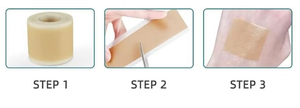 Bande adhésive transparente en silicone de qualité médicale pour l'élimination des cicatrices, patch anti-rides en tissu pour cicatrices chirurgicales - Product Image 4