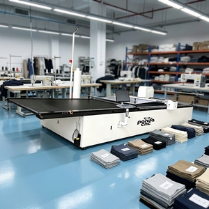 Machine de découpe automatique de tissus CNC <span class=keywords><strong>PANDA</strong></span>, moteur de pompe 120m/min pour la découpe de vêtements, de tissus, de t-shirts et de sous-vêtements - Product Image 5