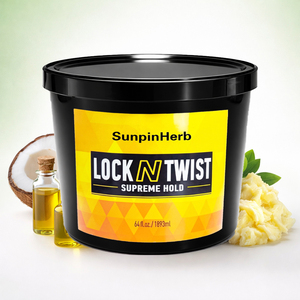 Gel Fixant Bio OEM Lock N Twist Tenue Forte Sans Résidu pour Dreadlocks Tresses Cheveux Bouclés Fournisseur Marque Privée Usine Vente en Gros - Product Image 1