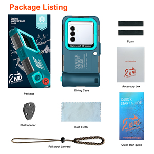 Funda Sumergible para Teléfono <span class=keywords><strong>Móvil</strong></span> Shellbox de Segunda Generación, Diseño Deportivo, Impermeable, Protección de 360 Grados, para Teléfonos de 6.9 Pulgadas, con Orificio de Ventilación OPP - Product Image 6