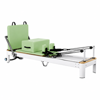 Reformer Pilates en Aluminium Qualité Commerciale pour Studio Fitness, Machine Professionnelle avec Logo Personnalisé Direct Usi