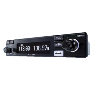 IC-A220 Bảng điều khiển gắn kết không khí ban nhạc di động thu phát VHF 118.000-136.992MHz hàng không phát thanh cơ sở cho máy bay - Product Image 2