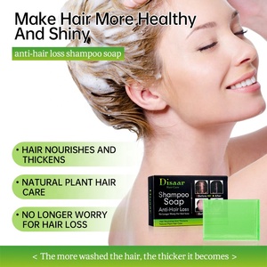 Champú y Jabón Disaar de 3 Pasos para el Crecimiento del Cabello, Revitalizante, Anticaída, con Ingredientes Naturales de Plantas, Ginseng y Aceite de Argán - Product Image 3