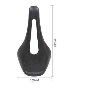 <span class=keywords><strong>Selle</strong></span> de vélo en fibre de carbone personnalisée, légère et haute résistance, pour vélos de route - Product Image 5