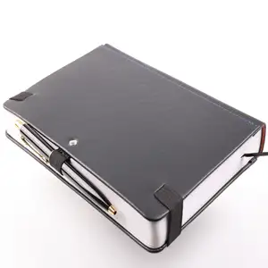 New Arrivals Leather Cover Waterproof Office Supplies Student Stationery Diary Planning Record Book Notebook With Pen