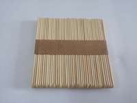 50 Pcs Bundle Bâton De Glace Biodégradable Naturel Bouleau Jetable En Bois un Grade 114cm Bâton De Crème Glacée Bâtons De Popsicle Personnalisés