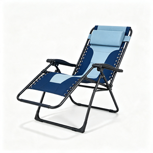 Foldable Zero Gravity Lounge <b>Chair</b>, Adjustable <b>Reclining</b> Patio <b>Chair</b> for Outdoor Beach <b>Garden</b> Factory Wholesale Cheap Price - Product Image 4