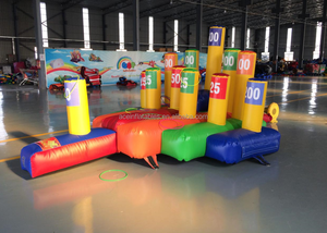 Anneaux gonflables pour enfant et <span class=keywords><strong>adulte</strong></span>, <span class=keywords><strong>jeu</strong></span> de carnaval interactif, amusant, avec différentes tailles, pour fêtes - Product Image 2