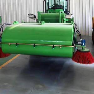 Barredora <span class=keywords><strong>de</strong></span> Carreteras Montada en Cargador Frontal con Inteligencia Artificial, Accesorio <span class=keywords><strong>de</strong></span> Barrido Autorecolectante para Cargador <span class=keywords><strong>de</strong></span> Ruedas - Product Image 3