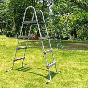 Échelle de <span class=keywords><strong>piscine</strong></span> <span class=keywords><strong>hors</strong></span> <span class=keywords><strong>sol</strong></span> robuste pour piscines de 122 cm, 132 cm et 150 cm - Product Image 2