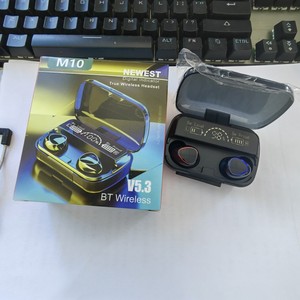 Audífonos Deportivos Inalámbricos M10 TWS con Chipset JL, Pantalla Digital, Cancelación de Ruido Activa (ANC), Resistencia al Agua IPX-7, Control Táctil, Bluetooth 5.3, Tipo-C - Product Image 5