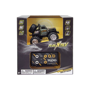 Voiture jouet Big Foot télécommandée sans fil, éco-responsable, en métal nano, rechargeable, avec suspension tout-terrain 1:64 - Product Image 1