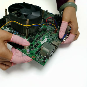 Maat Sml Poeder Gratis Roze Anti-Slip Vinger Cover Anti Statische Esd Latex Vinger Babybedjes - Product Image 5