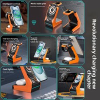 Chargeur sans fil 3-en-1 Original-Source Private-Mold style Mecha pour support de charge magnétique 15W Type-C Modèle T21