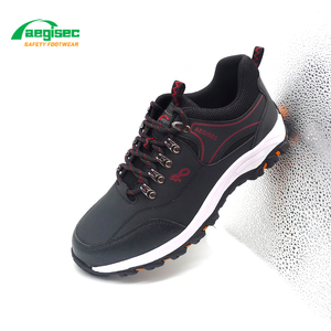 Bottes de sécurité AEGISEC en cuir synthétique, embout en <span class=keywords><strong>acier</strong></span>, antidérapantes, à lacets, fournisseurs de chaussures de travail <span class=keywords><strong>pour</strong></span> femmes, chaussures de sport - Product Image 1