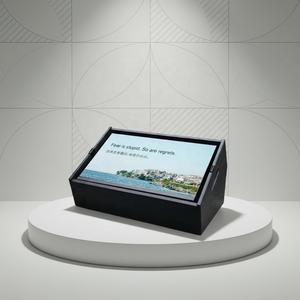 จอแสดงผลแบบ Monitro Speaker Style ขนาด 32/27 นิ้ว พร้อมเทเลพรอมพ์เตอร์ HD ความสว่างสูง อุปกรณ์เสียงสำหรับเวทีคอนเสิร์ต - Product Image 1