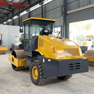 مدحلة طرق اهتزازية أحادية الأسطوانة بوزن 6 أطنان لضغط الأسفلت والتربة - Product Image 6