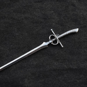 Horquilla de Pelo <span class=keywords><strong>con</strong></span> Forma de Espada Vikinga de la Edad Media, Estilo Bruja, 16 cm, Amuleto, Palo para <span class=keywords><strong>el</strong></span> <span class=keywords><strong>Cabello</strong></span>, Brujería - Product Image 6