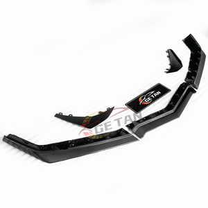 Lèvre de pare-chocs avant en fibre de carbone, canards avant pour Chevrolet <span class=keywords><strong>Corvette</strong></span> <span class=keywords><strong>C8</strong></span> <span class=keywords><strong>Z06</strong></span> Coupé 2 portes <span class=keywords><strong>2023</strong></span>, lèvre avant - Product Image 4
