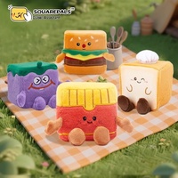 Von Prominenten Empfohlen: Cube Buddy Squishy Stressabbau-Spielzeug-Anhänger, langsam rückfedernd, Geburtstagsgeschenk für 7-14 Jahre, im Netzbeutel