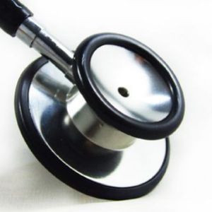 KT-105 Manual Double-Diaphragm Medical Stethoscope Double-Headed with Silver Ear <b>Hook</b> <b>Plastic</b> Digital Instrument - Product Image 1