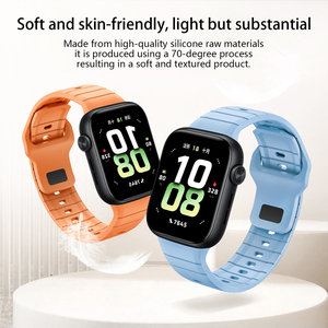 Huanlong สายนาฬิกากีฬาซิลิโคนสำหรับ Honor Watch5, สายนาฬิกาสมาร์ทปรับได้ปรับได้สายรัดข้อมือ - Product Image 3