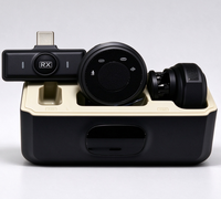 Microphone Lavalier Sans Fil à Capteur Omnidirectionnel avec Récepteur USB-C pour Enregistrement Vidéo et Diffusion en Direct – Vente Directe Usine