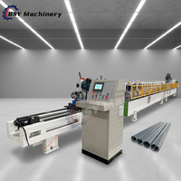 Machine de formage de volets roulants entièrement automatique pour tubes ronds Omega, équipement de fabrication de lames de volets roulants à grande vitesse pour l'exportation