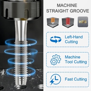 Grifo roscado CNC M2 M3 de alto rendimiento, herramientas manuales de acero para mano derecha para taladro de tornillo métrico, máquina HSS, corte de rosca - Product Image 2