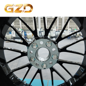 GZD 高品质黑色轮毂汽车轮圈 <span class=keywords><strong>16</strong></span> 英寸定制越野轮毂 <span class=keywords><strong>16</strong></span>-24 英寸低价铝合金锻造轮毂 - Product Image 3