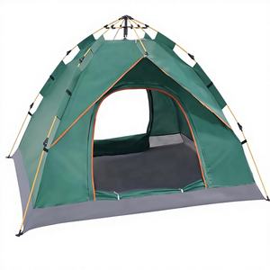 Двухместная палатка из полиэстера, водонепроницаемая, ветрозащитная, из ткани Оксфорд, простая в установке, для кемпинга, походов и путешествий - Product Image 1