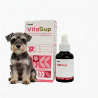 Pevet Safe Gouttes de Vitamine B Complexe pour Chiens et Chats Diabétiques - Soutien à la Stabilité de la Glycémie, Supplément Liquide à Absorption Rapide 25ml
