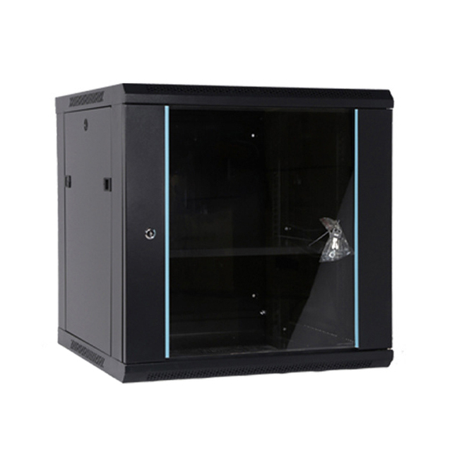 4-18U Steel Network Server Rack Cabinet Wall and Small Floor Compatible 19 Inch Standard 42U Height for Data Centers