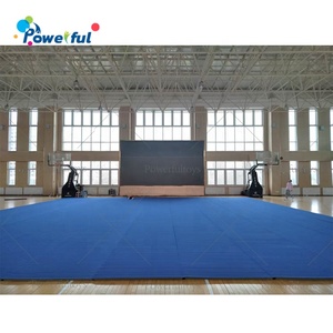 Tapis de gymnastique en <span class=keywords><strong>mousse</strong></span> souple de 5 cm, tapis de tumbling, piste d'air gonflable, <span class=keywords><strong>matelas</strong></span> d'atterrissage pour gymnastique - Product Image 2