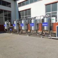 Machine de stérilisation du lait pasteurisé 200L / Prix du pasteurisateur de lait / Pasteurisation du miel