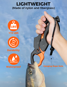 <span class=keywords><strong>Pince</strong></span> à <span class=keywords><strong>poisson</strong></span> à prix d'usine avec trou pour cordon de suspension, utilisation à une main, <span class=keywords><strong>pince</strong></span> de pêche, outil de pêche Pullther - Product Image 3