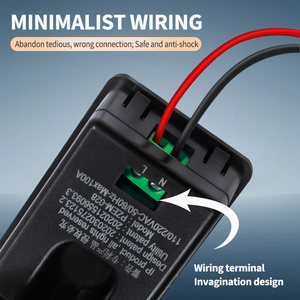 PZEM-026 Peacefair, Medidor Digital de Voltaje y Corriente Alterna Monofásico de 260V 100A, Certificado CE/FCC, Precisión de Grado 1.0, Carga Electrónica Inteligente - Product Image 5