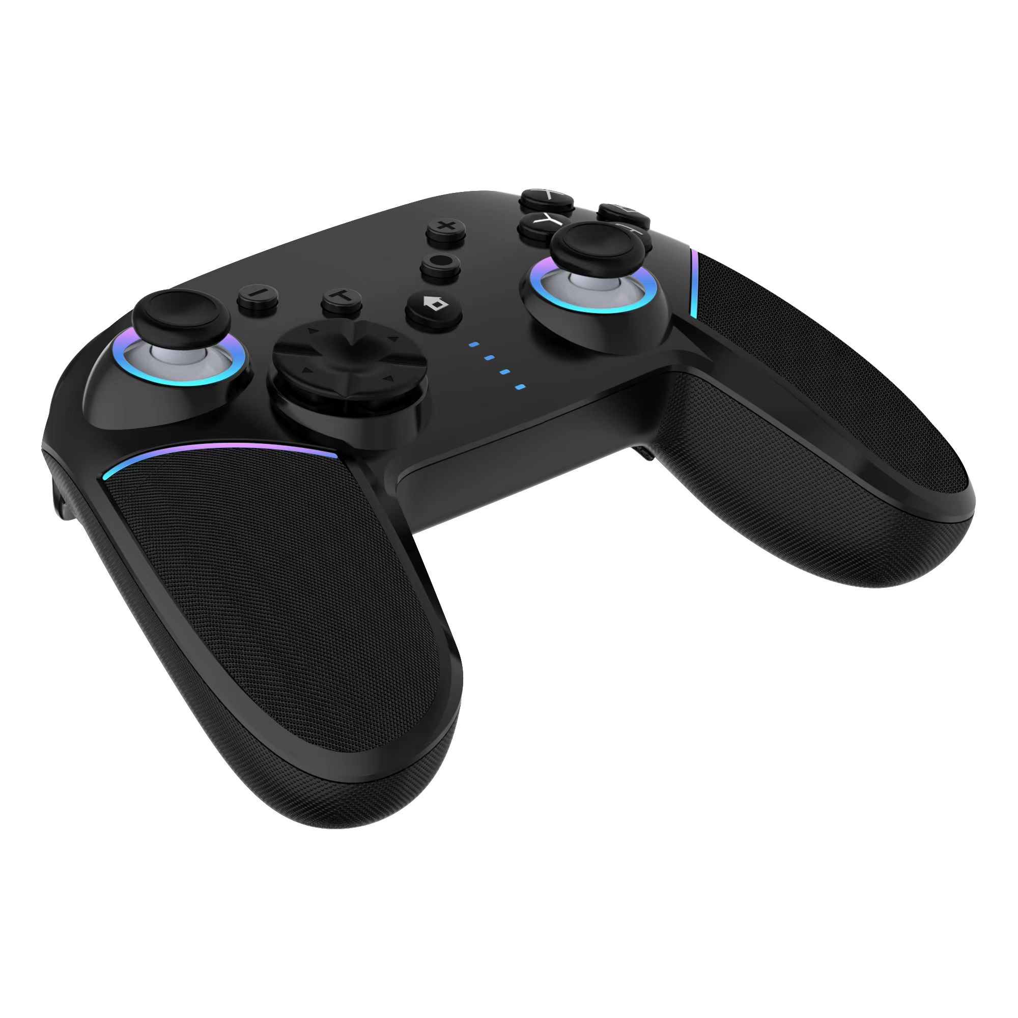Wireless Six-Axes Game Controller for Switch - LED Light, Macro