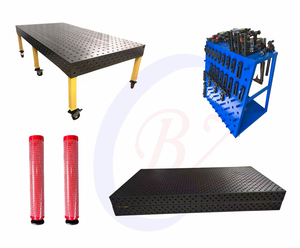 Endüstriyel metal işleme için ağır kaynak tablosu 500kg yük kapasitesi çelik dökme demir ölçümleri ölçme aracı - Product Image 4