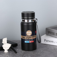 Bouteille d'eau intelligente en acier inoxydable 1L avec logo personnalisé, affichage LED de la température, étanche, sans BPA, maintien thermique 6-12 heures