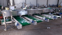 Boerderijgebruik RVS sorteermachine kastanje sorteermachine gatband type champignon sorteermachine
