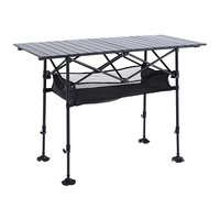Chaise à gravité zéro élevée pliable légère pour le camping en plein air pelouse utilisation de jardin Table rectangulaire en aluminium peu encombrante