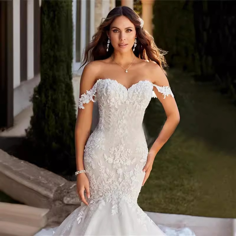 Elegant Lace Vestidos De Novia Beaded Casual Dresses Elegant Lace Vestidos De Novia Beaded Casual Dresses