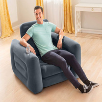 Canapé-lit gonflable Intex 66551, fauteuil gonflable en PVC floqué