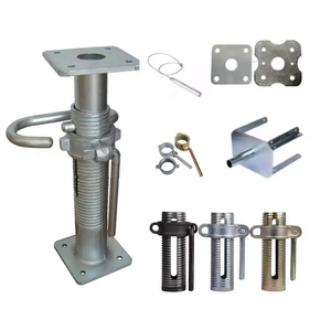 Nhiệm vụ nặng nề Kính thiên văn <span class=keywords><strong>shoring</strong></span> bài ván khuôn giàn giáo Hỗ trợ ống vít <span class=keywords><strong>Jack</strong></span> Prop cường độ cao điều chỉnh ISO giàn giáo - Product Image 2