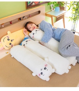 Adorabile Cuscino Lungo a Forma di Chibi <span class=keywords><strong>Uzumaki</strong></span> Kyuubi, Cuscino Peluche Cartoon per Divano, Regalo all'Ingrosso per Ragazze - Product Image 3